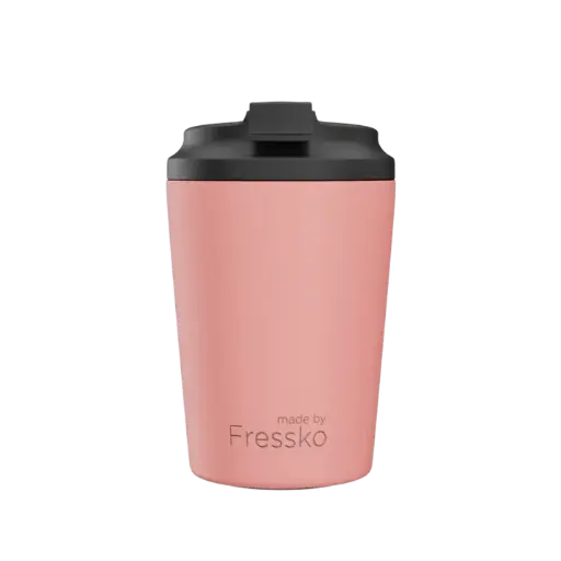 [9350136002029] Fressko Bino 227ml / 8oz Cup - Ceramic - Peachy