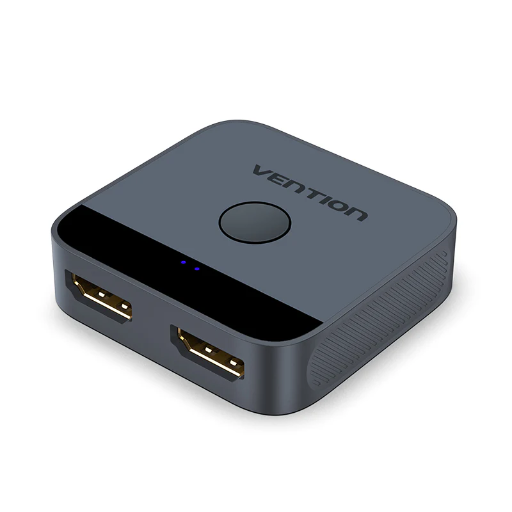 [AKOB0] Vention 2-Port Bi-Directional HDMI Switch 4K (Black)