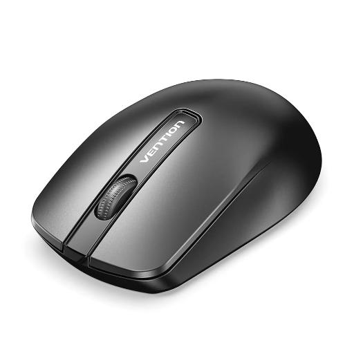 [KTBB0] Vention 3-Button Wireless Computer Mouse with USB Receiver (Black)