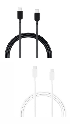[Dc16D+dc16w] Momax Bundle Zero USB-C To USB-C 1m  (2 White+2 Black)