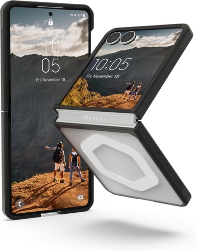 [214561114343] UAG Mouve w/Magnet Case for Galaxy Z Flip 8 (Ice)