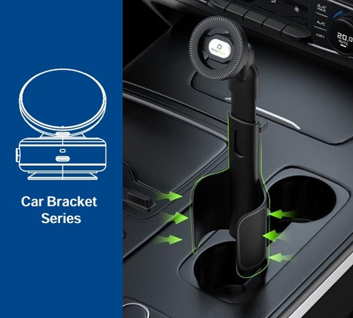 [PP-HD23] Phone Planet Magnetic Car Cup Holder (Black)