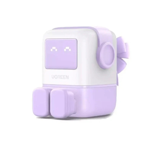 [CD361-35292] UGREEN Uno RG 65W 3-Port GaN Fast Charger UK (Purple)