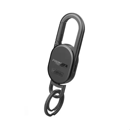 [TagChain.Black] Promate Smart Keychain with Apple Find My Locator  (Black)