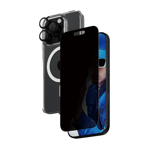 [B1292+P2862+1284] PanzerGlass 3-IN-1 Bundle for iPhone 16 Pro (Privacy)