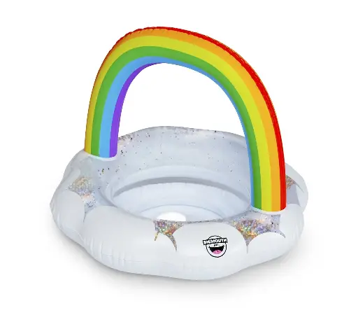 [BMLF-0014] Big Mouth Rainbow Cloud Lil' Float (Rainbow)