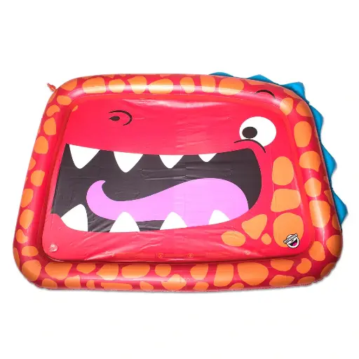 [BMSM-0004] Big Mouth Dinosaur Splash Mat (Orange)