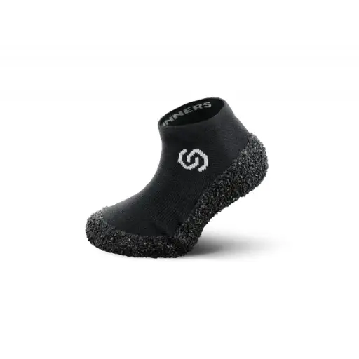 [SK-BW-28-29] Skinners Barefoot Shoes for Kids Size:28-29 (Black/White)