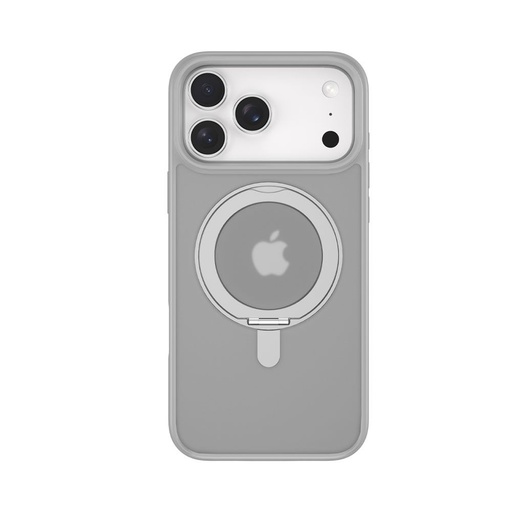 [102010892086] Devia Eleguard Magnetic Shockproof 360°Rotating Stand Case for iPhone 17 Pro (Titanium Gray)