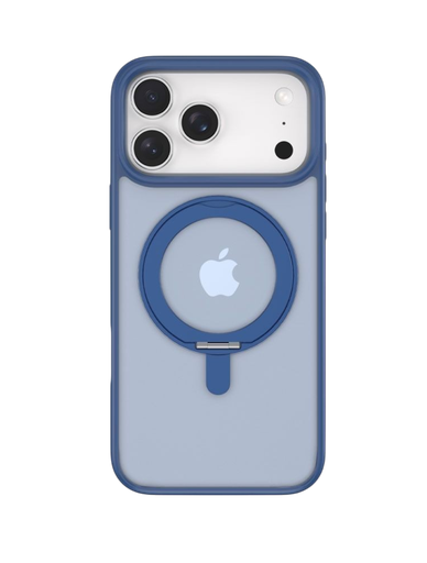 [102010912087] Devia Eleguard Magnetic Shockproof 360°Rotating Stand Case for iPhone 17 Pro Max (Dark Blue)