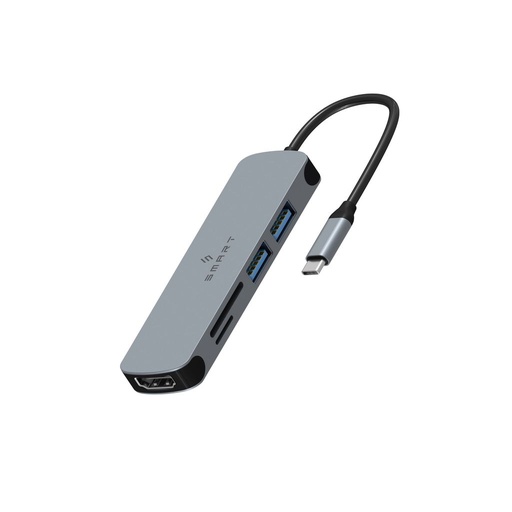 [SMHBC81] Smartix PREMIUM 5-1 Hub with Type C Cable