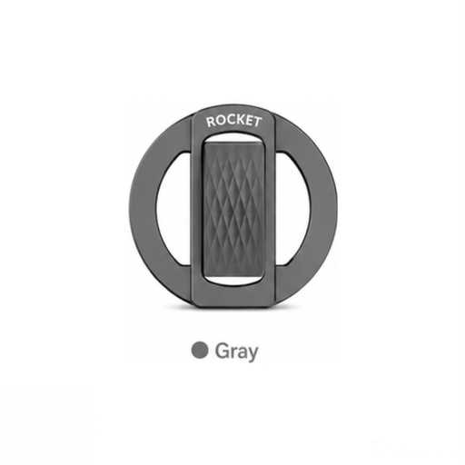 [Rocket-001122] Rocket Magnetic Phone Grip & Stand Holder (Gray)