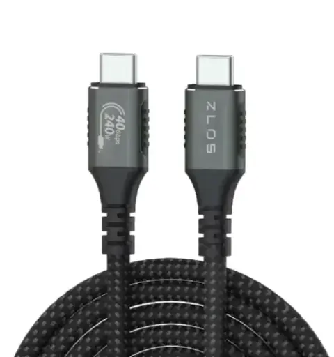 [ZLO-ZC06-HX] ZLOS Thunderbolt 4 USB-C to USB-C TurboCharge 240W -  40Gbps - 1M