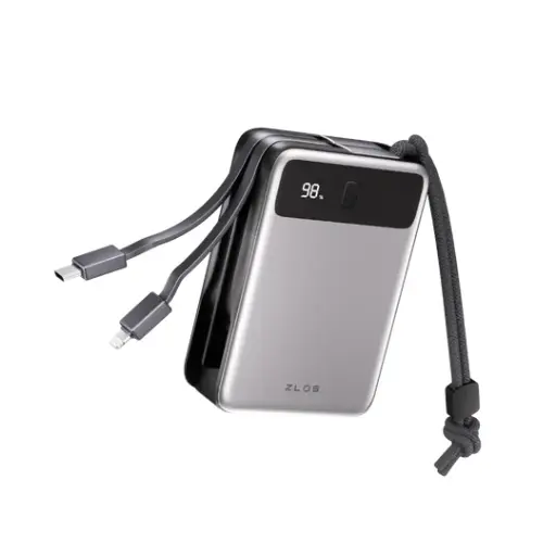 [ZLO-MB20K-65E] ZLOS 20000mAh Power Bank 65W with Built-in Cables