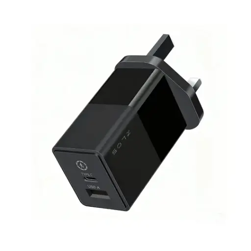 [ONT-GFC-65W] ZLOS Ontekka 65W Gan fast charger two ports USB-C PD + 18W USB-A