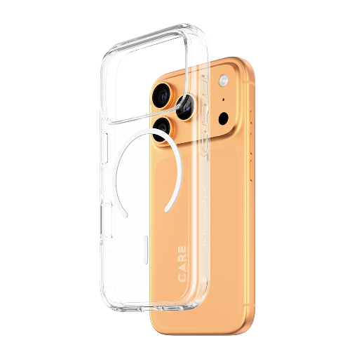 [CR49224] CARE by PanzerGlass Flagship Case for iPhone 17 (Clear w. MagSafe)