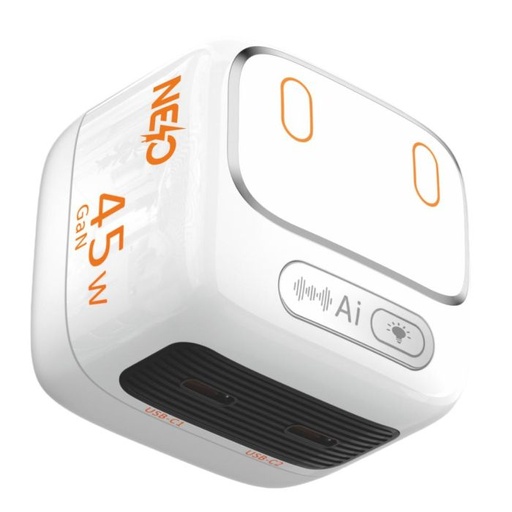 [NE8-US22] NEO Power Adabter Al Jerry Charger 45W Two Port PD