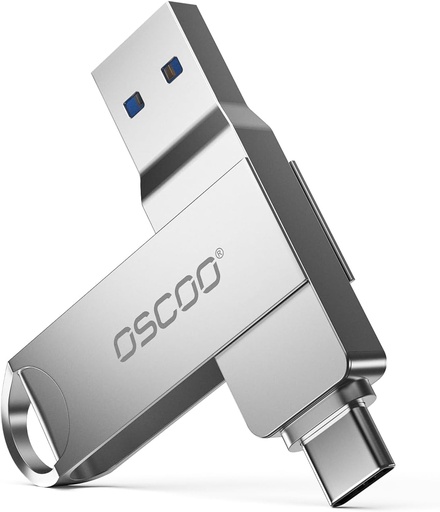 [CU-002 32GB] أوسكو فلاش ميموري ثنائي المنفذ يو اس بي 3.1 تايب سي  سعة 32 جيجابايت