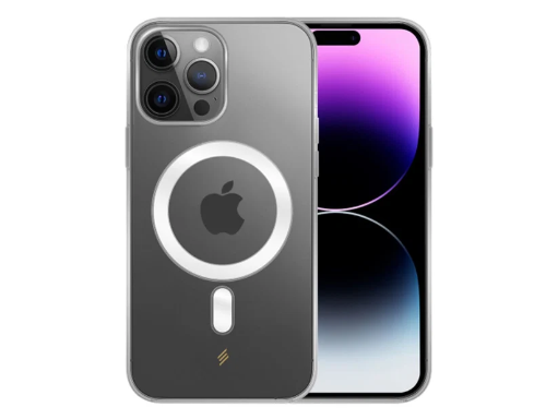 [SM1BC24] Smartix Premium Ultra Magnetic Case for iPhone 14 Pro Max (Clear)