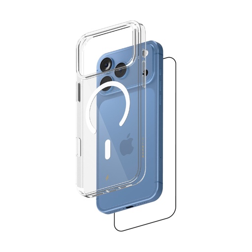 [SM18PMMBC] Smartix Ultraguard Magnetic Bundle for iPhone 18 Pro Max (Clear)