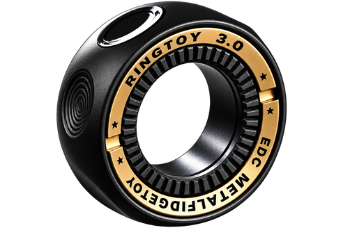 [EDC-BLK] EDC Metal Ring Fidget (Black)