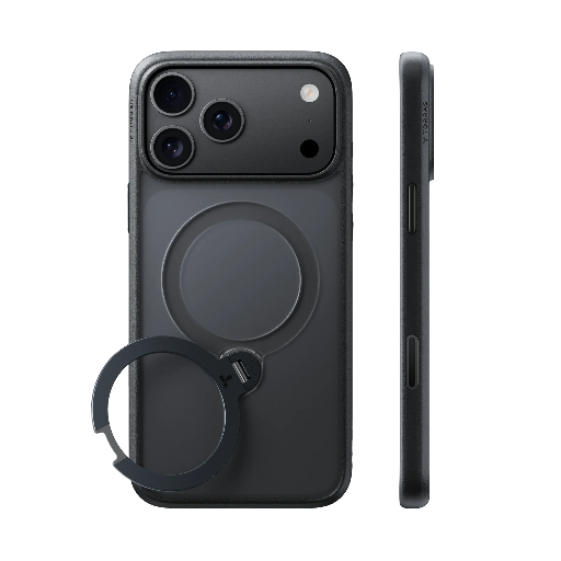 [X00RP14718028] Torras Ostand Q3 Spin Case for iPhone 18 Pro Max (Black)