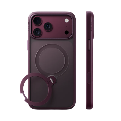 [X00RP147K18015] Torras Ostand Q3 Spin Case for iPhone 18 Pro Max (Purple)