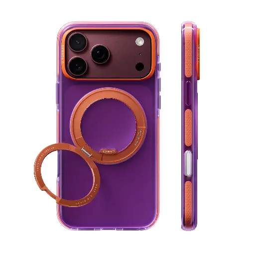[X00RP16418011] Torras Ostand O3 Hue Case for iPhone 18 Pro (Pink&Yellow)