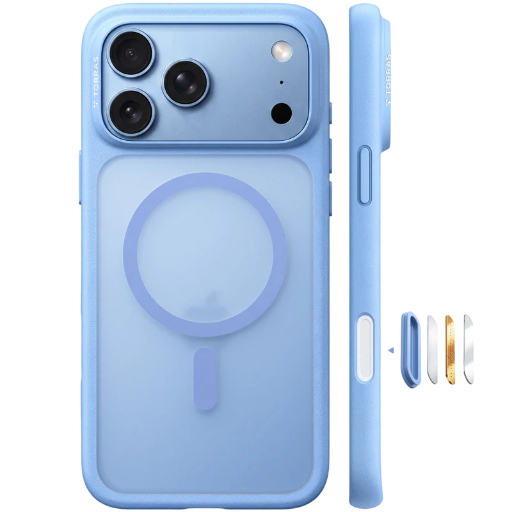 [X00RP43B18025] Torras Guardian-Mag Case for iPhone 18 Pro Max (Blue)