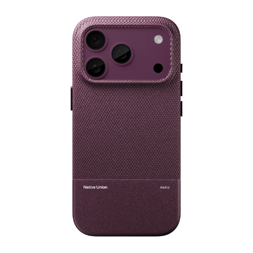 [RECLA-BGY-NP26P] Native Union (RE) Classic Case for iPhone 17 Pro/18 Pro (Burgundy)