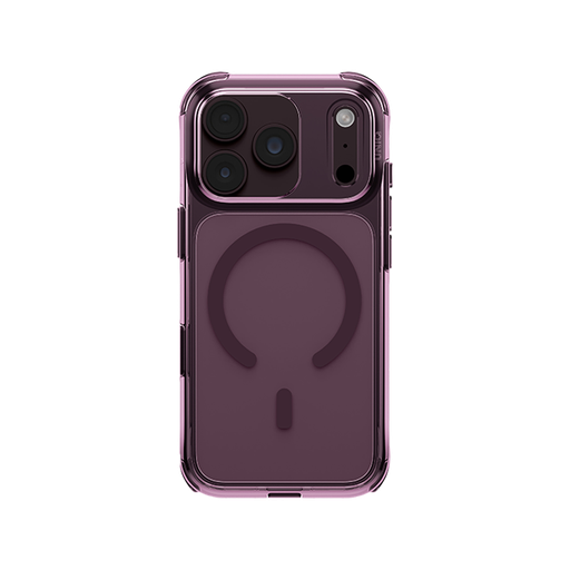 [UNIQ-IP6.3P(2026)-LPRXMDBRG] UNIQ Hybrid Magclick Charging Lifepro Xtreme Case for iPhone 18 Pro (Deep Burgundy)
