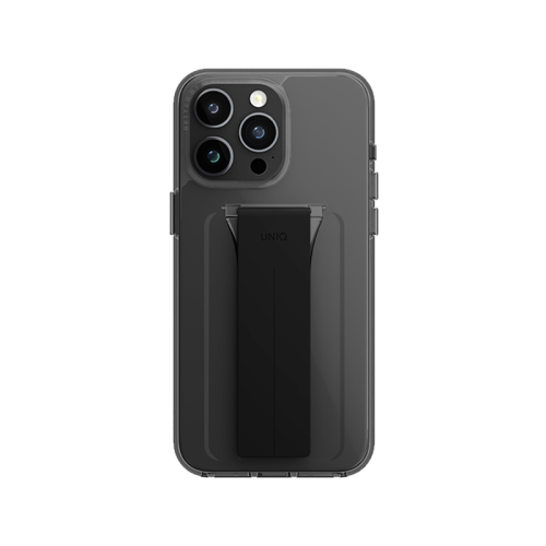 [UNIQ-IP6.1P(2023)-HELMSMK] Uniq Hybrid Heldro Mount With Stand Case for iPhone 15 Pro (Vapour Smoke)
