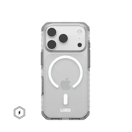 [11459311433B] UAG Plyo LT Magsafe Case for iPhone 17 Pro/18 Pro (Ice/Smoke)