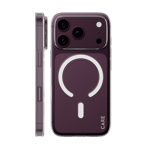 [CR08831] CARE by PanzerGlass® Fashionable MagSafe SL1M Case for iPhone 18 Pro (Transperant)