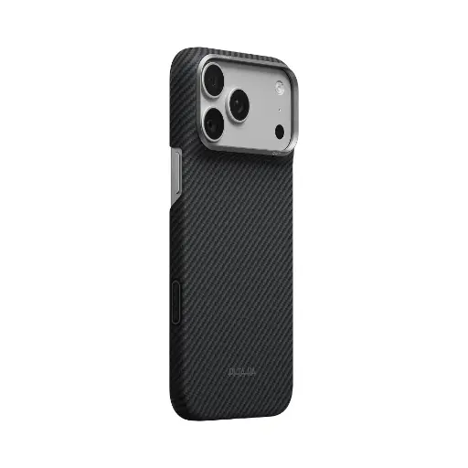 [KI1801P] Pitaka Edge Case for iPhone 18 Pro (Classic-Black Grey)
