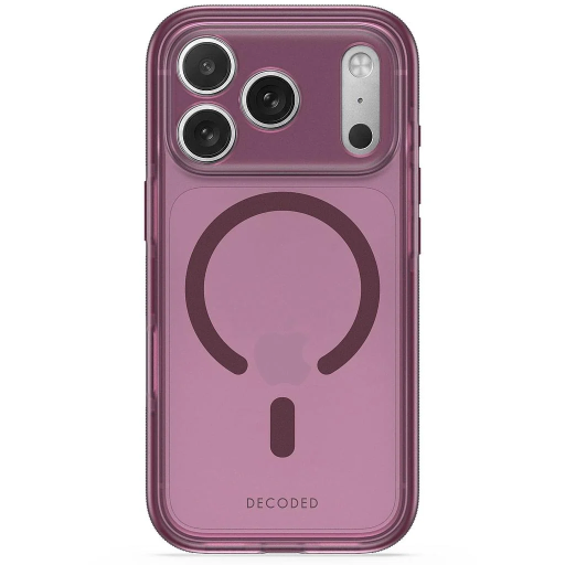 [D27IPO18PMBCT2FS] Decoded DropTec Transparent Backcover for iPhone 18 Pro Max (Frosted Sage)
