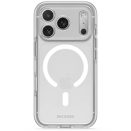 [D27IPO18PMBCT2TT] Decoded DropTec Transparent Backcover for iPhone 18 Pro Max (Clear)
