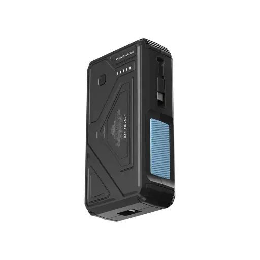 [PPBCHA77] Powerology 27000mAh Solar Wireless Charging Power Bank PD 20W (Black)