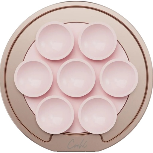 [UNIQ-LUNA-CPINK] UNIQ Coehl Luna Magnetic Suction Kickstand w/Mirror (Cloud Pink)
