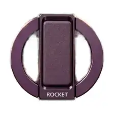 [G05-Burgundy] Rocket Magnetic Phone Grip With Stand Holder (Burgundy)