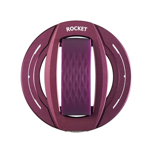 [G05-Burgundy] Rocket Magnetic Phone Grip With Stand Holder (Burgundy)