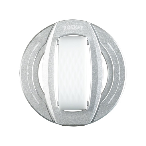 [G05-White] Rocket مسكة هاتف مغناطيسية مع حامل (أبيض)