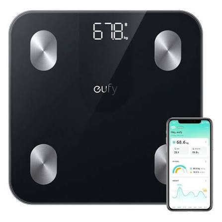 [T9120K11] Anker Eufy Smart A1 Bluetooth Wireless Digital Scale (Black)