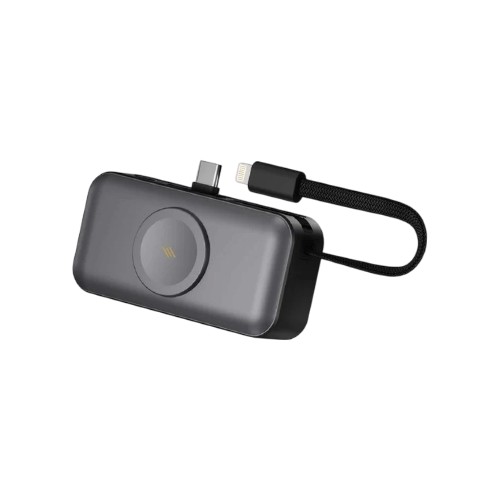 [SPPB5K3] Smartix PowerPro 3 in 1 Power Bank with Apple Watch Charger 5000mAh (Black)