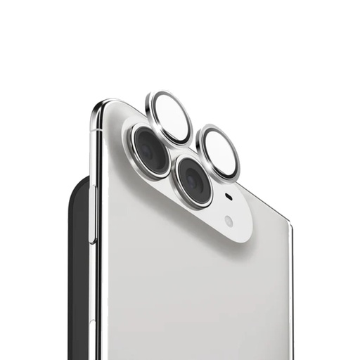 [LGCLGL18F-SL] Liberty Guard Camera Lens with installation Kit for iPhone 18 Duo (Silver)