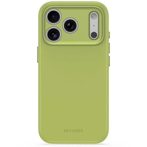 [D27IPO18PMBCS9MN] Decode Silicone Backcover for iPhone 17 Pro Max/18 Pro Max (Moss Green)