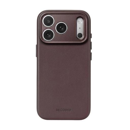 [D27IPO18PMBC1CHB] Decoded Leather Backcover for iPhone 17 Pro Max/18 Pro Max (Chocolate Brown)
