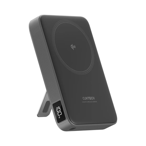 [WPB100] CUKTECH 10000mAh 30W PD Qi2 MagSafe Power Bank (Grey)
