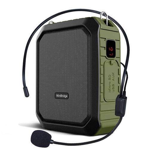 [M800BK-UHF] Winbridge 18Watts Portable Rechrgeable Voice Amplifier