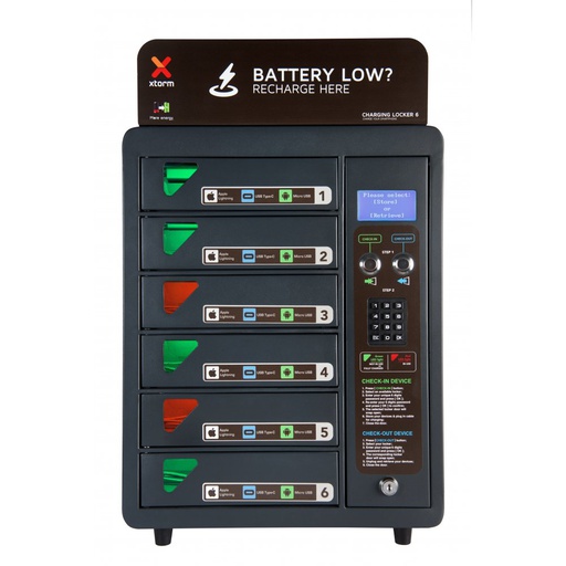 [BU204] Xtorm Business Charging Locker 6 (new)